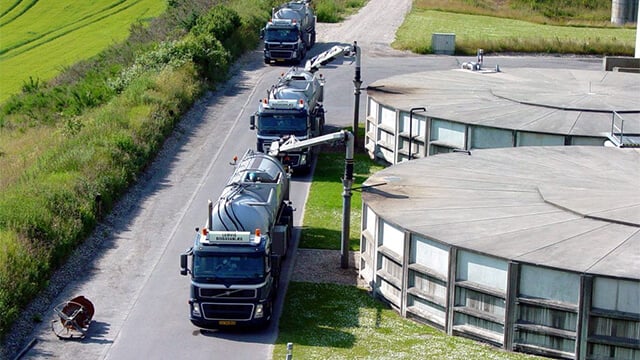 afgasset gylle tankes
