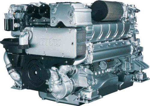 Moteur MTV pour la marine refroidi via échangeurs de chaleur à plaques Alfa Laval