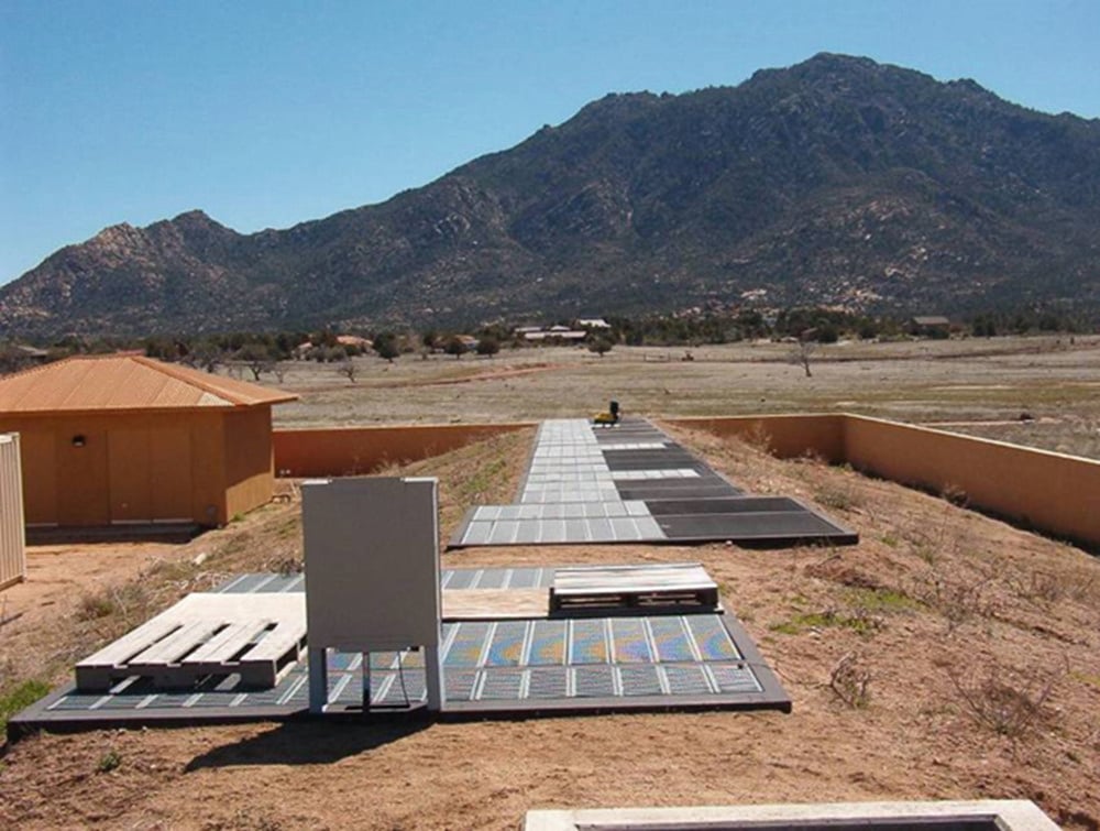 Rectangular underground package treatment plant