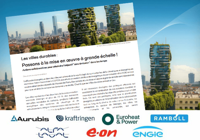 Livre blanc sur l'optimisation énergétique des Villes durables : comment mettre en œuvre les solutions à grande échelle
