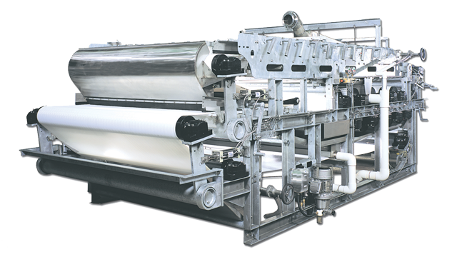 Presse à bande compacte haut débit AS-H G3 pour déshydratation des boues 