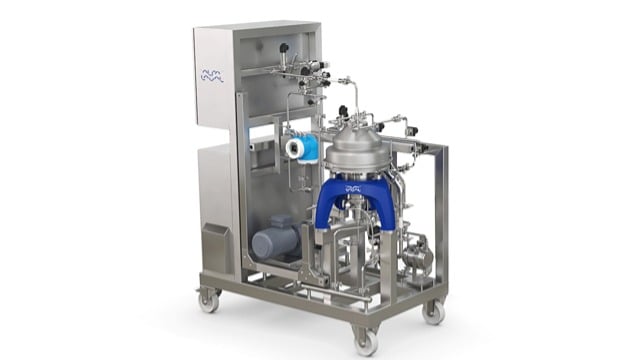 Séparateur pharmaceutique industriel : unité de test Alfa Laval
